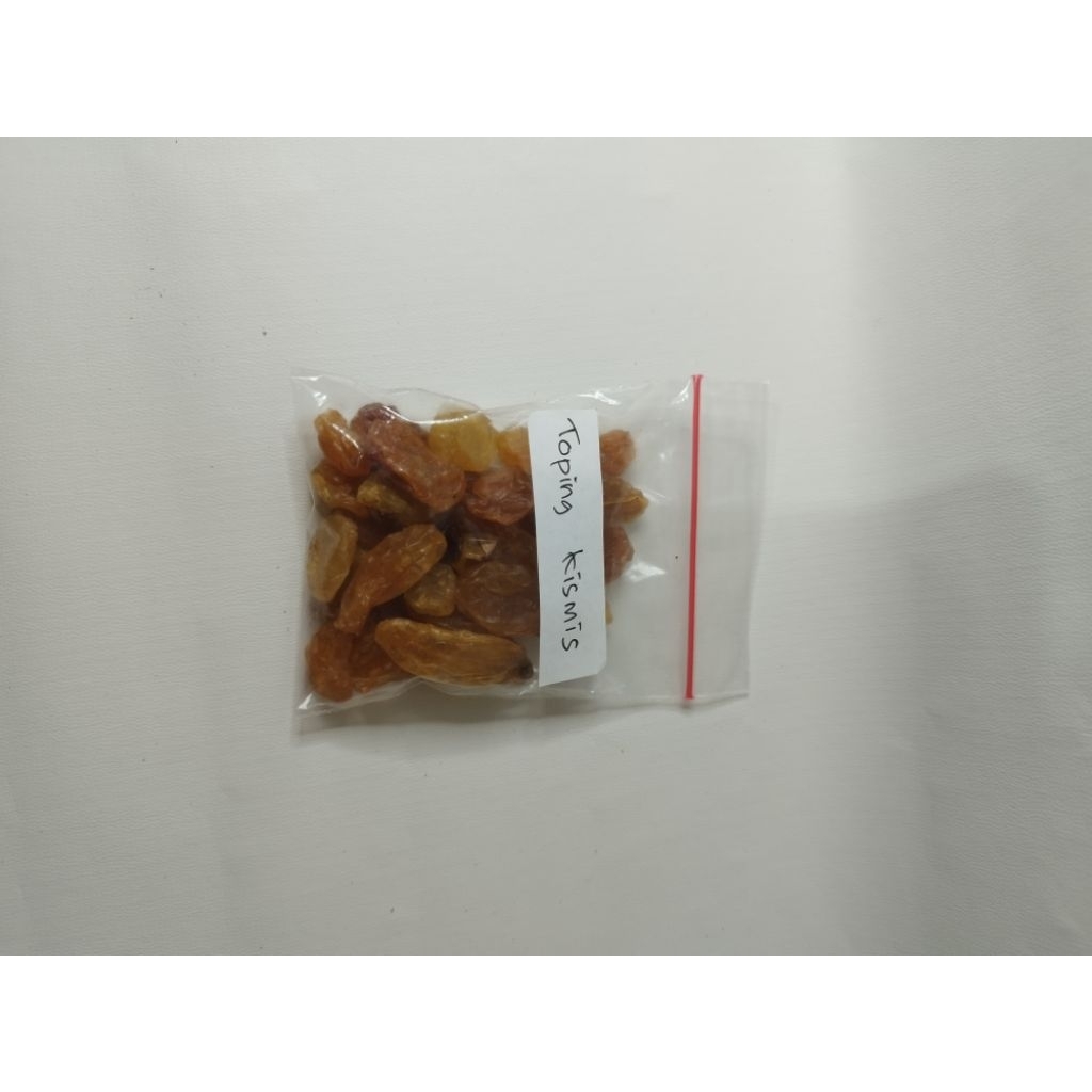 

Kismis 30 gram untuk toping nasi arab