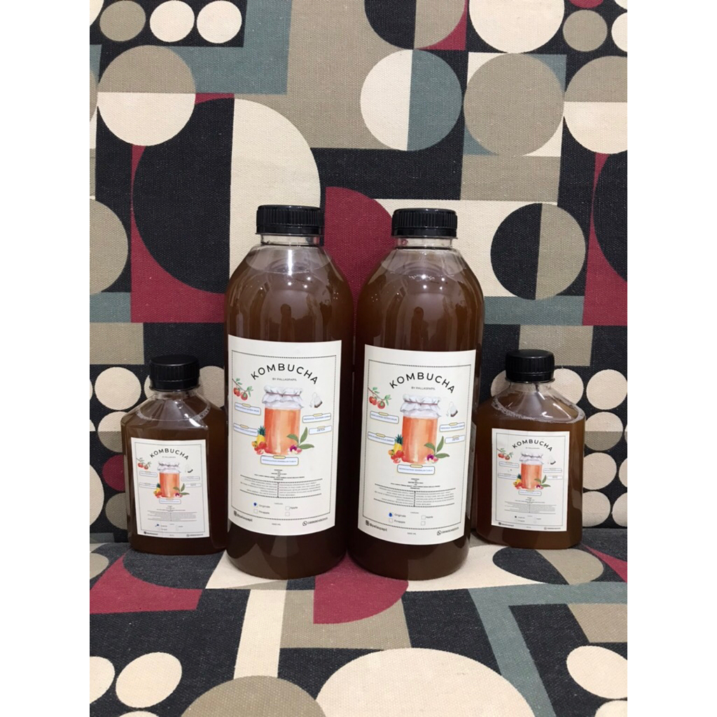 

(READY) kombucha ori | pineapple | 1liter | 250ml | 1000ml