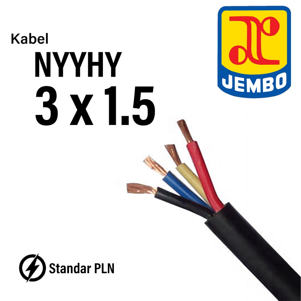 Kabel NYYHY 3 x 1.5 Jembo