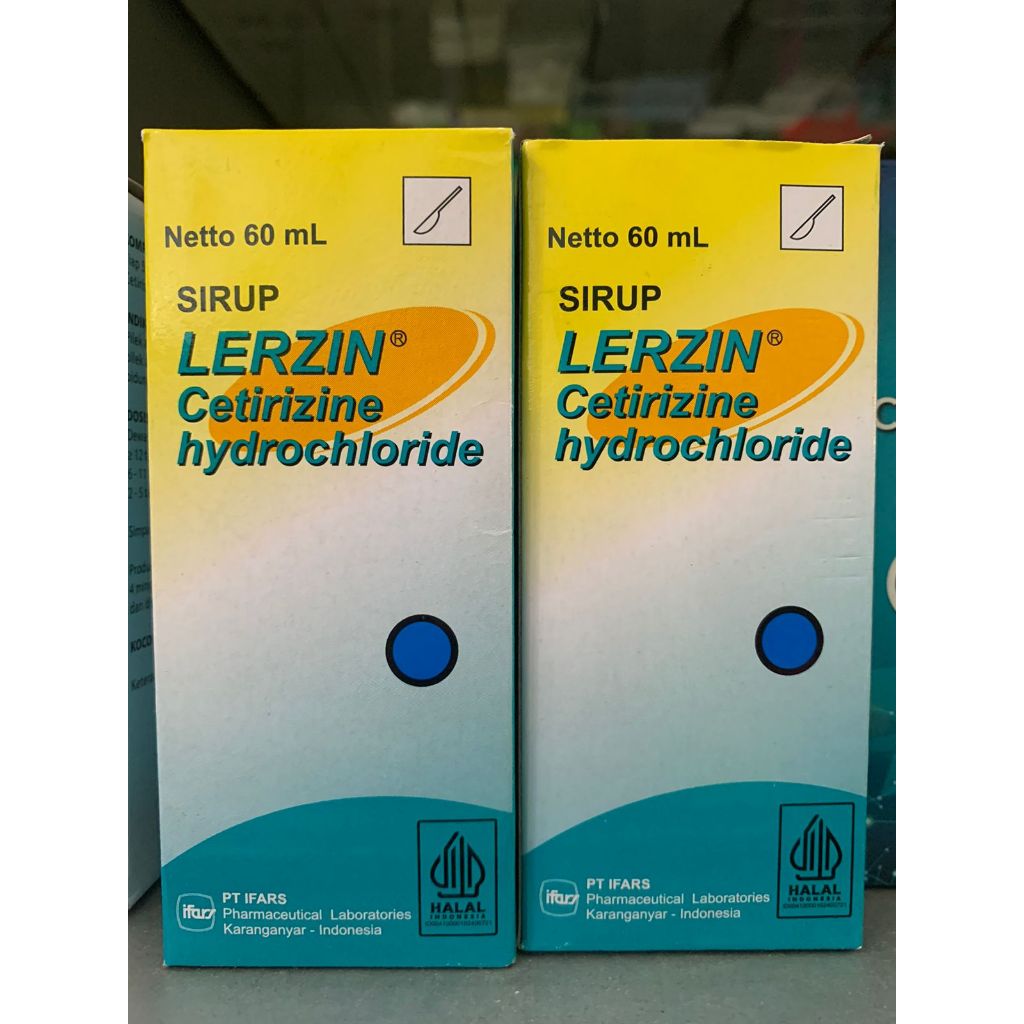 LERZIN SYRUP 60ML - OBAT ALERGI/FLU/GATAL
