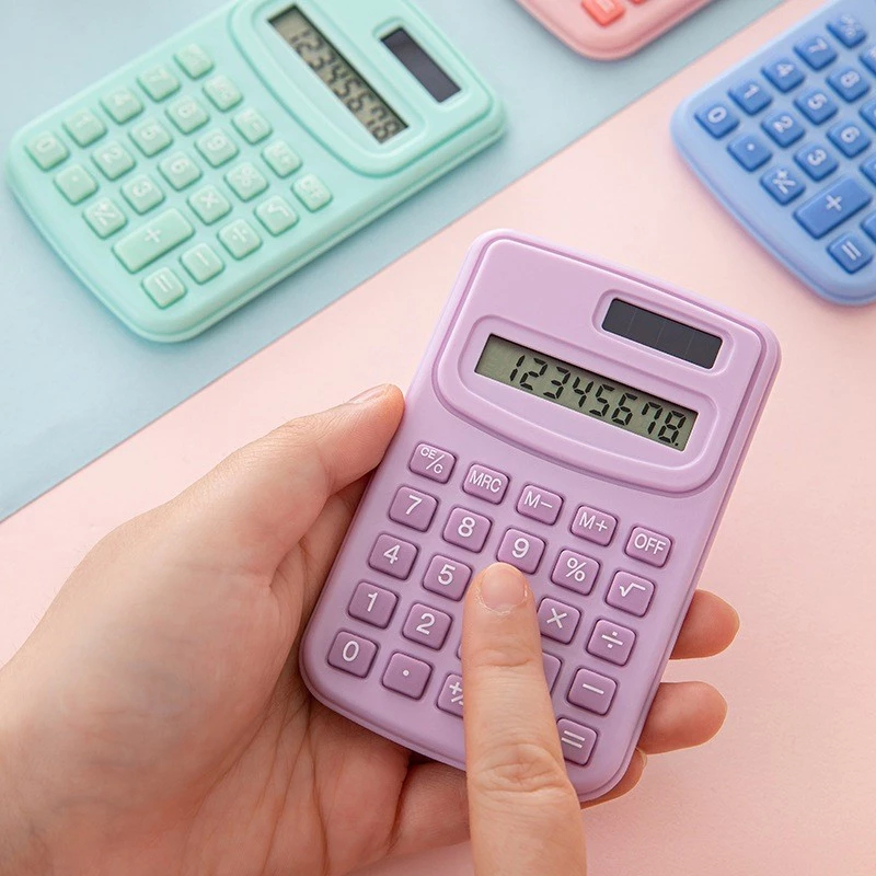 

Kalkulator Mini Warna Warni Pastel Kalkulator Kecil 8 Digit Calculator Mini Pocket Full Color Warna Macaroon Lucu Kalkulator