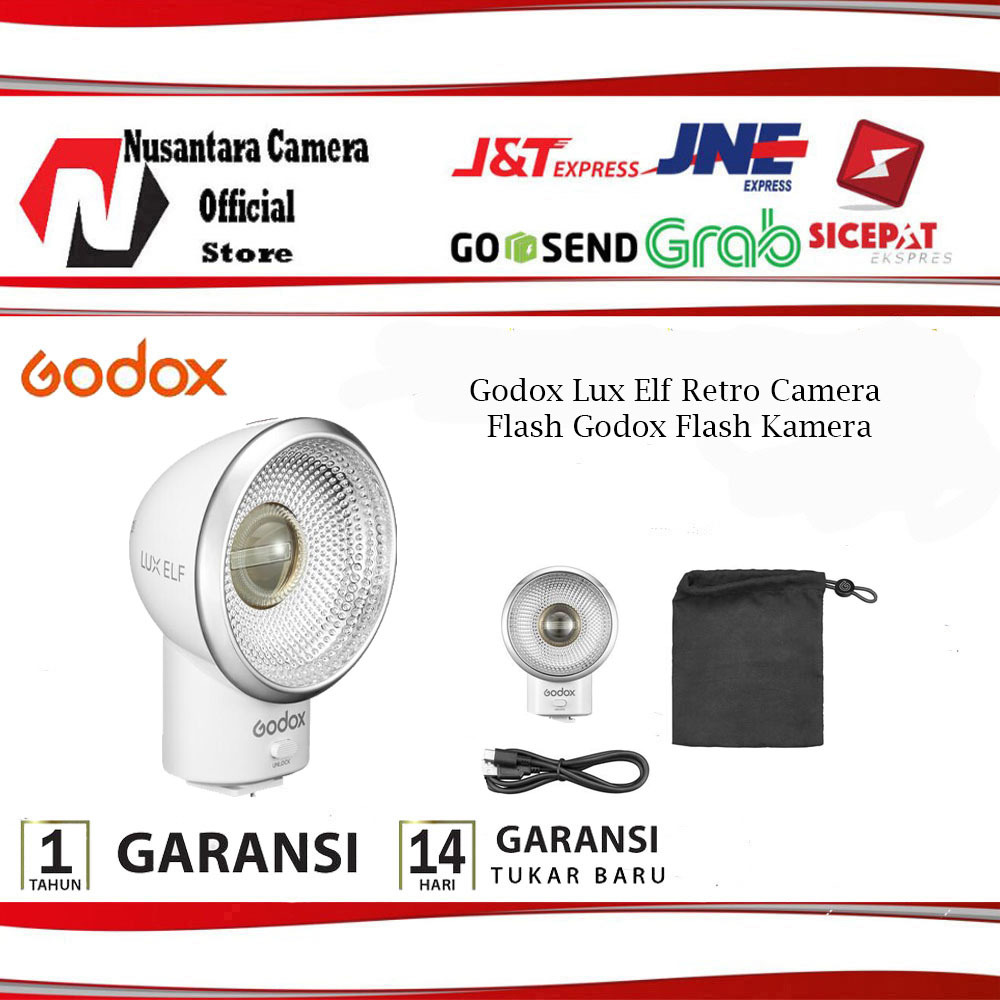Godox Lux Elf Retro Camera Flash Godox Flash Kamera