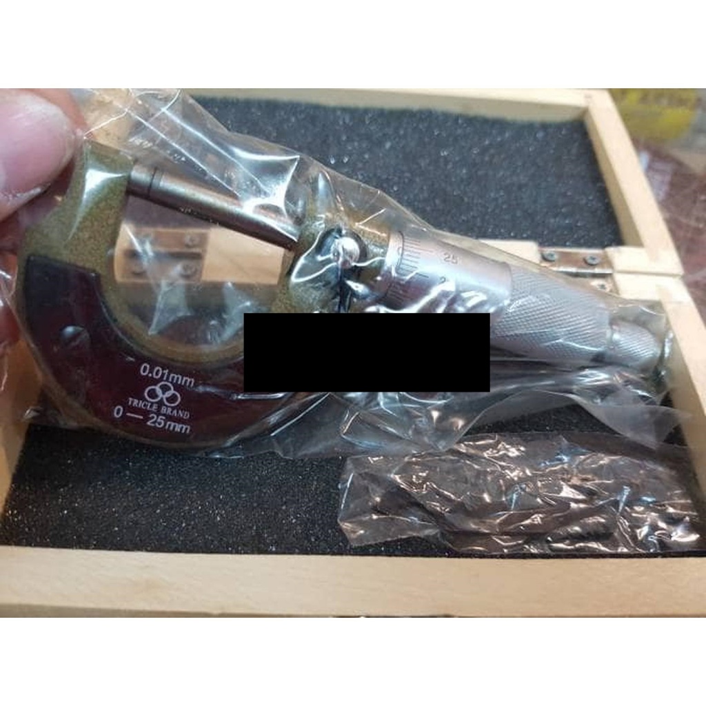 outside mikrometer 25-50mm manual micrometer alat ukur ketebalan