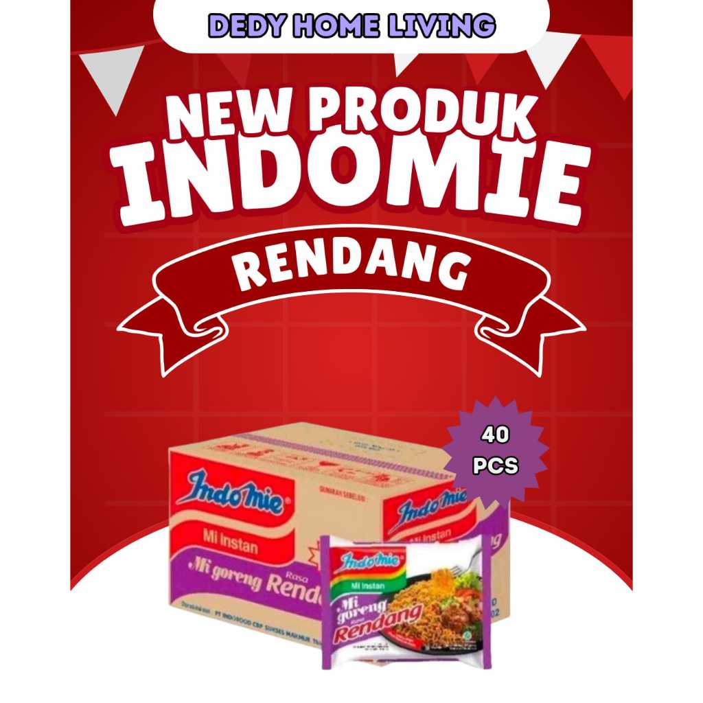 

Indomie - MIE Rendang 1 DUS - 40 PCS