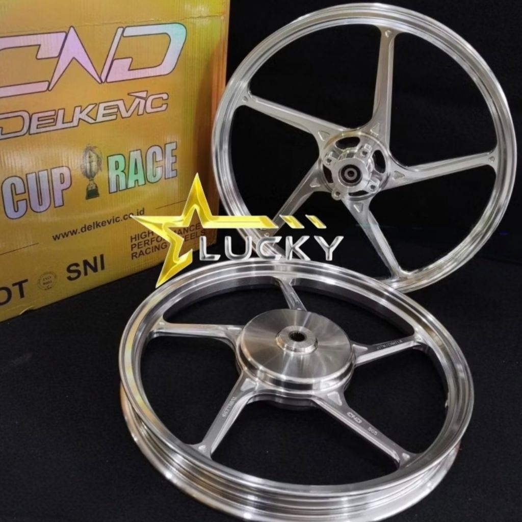 VELG DND DELKEVIC D55 RING 17 MIO SPORTY/MIO SMILE/SOUL GT OLD/MIO J/FINO 115 RING 17