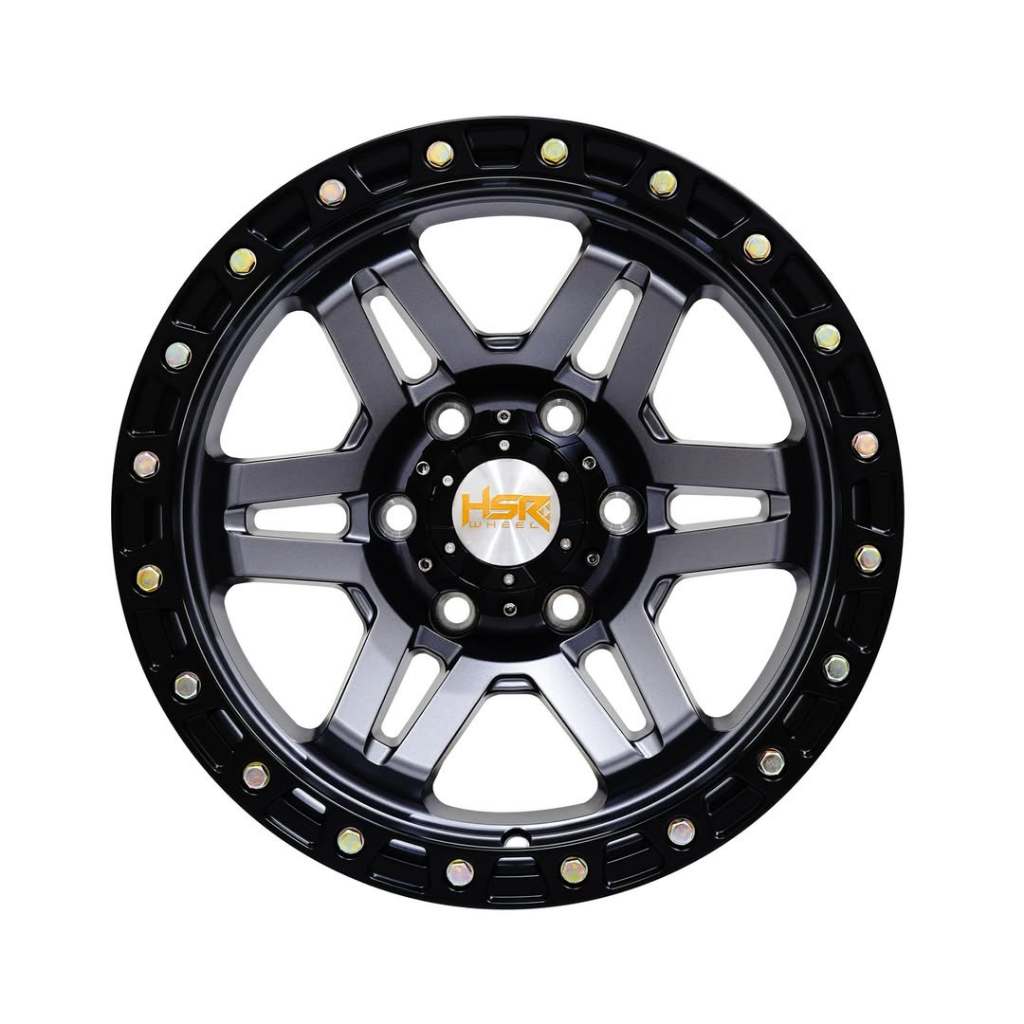 Velg Mobil Fortuner, Pajer, Velg Offroad Ring 17 Hsr TAGAWA Mate Grey