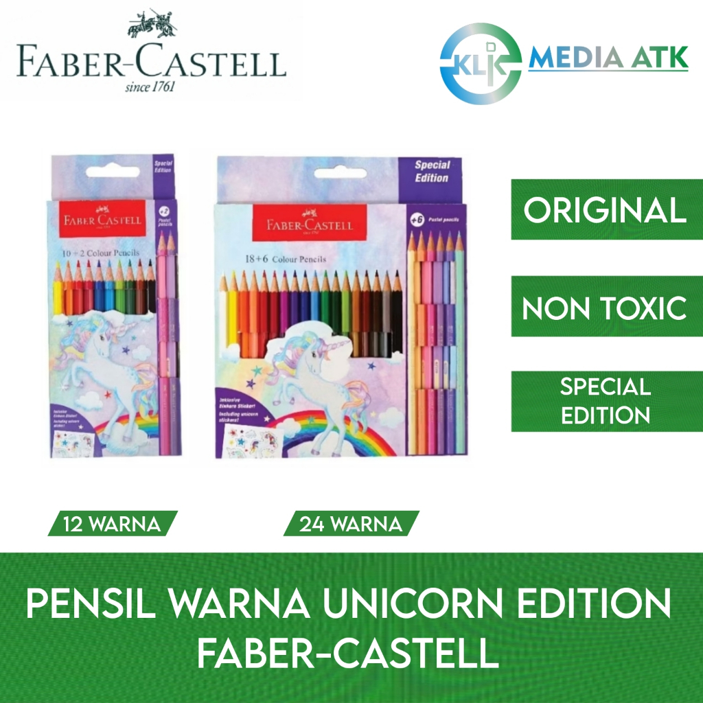 

Pensil Warna Faber-Castell Special Unicorn Edition