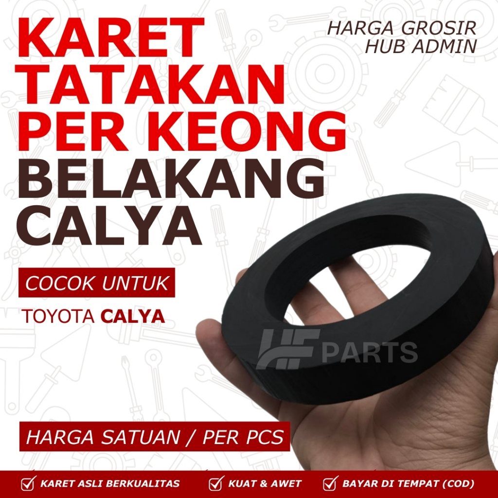 KARET TATAKAN PER SPIRAL BELAKANG CALYA / TATAKAN PER KEONG BELAKANG