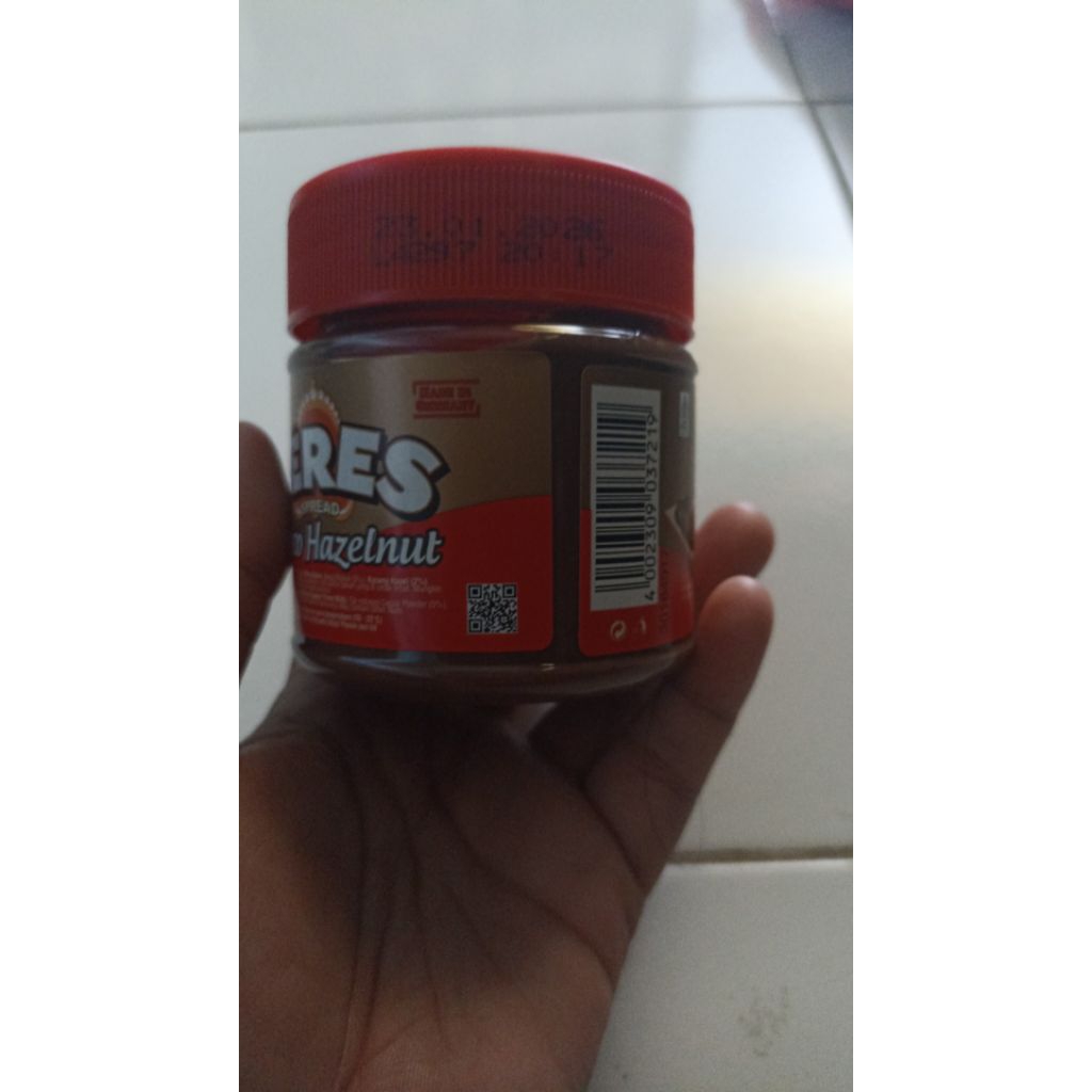 

co nota makanan coklat