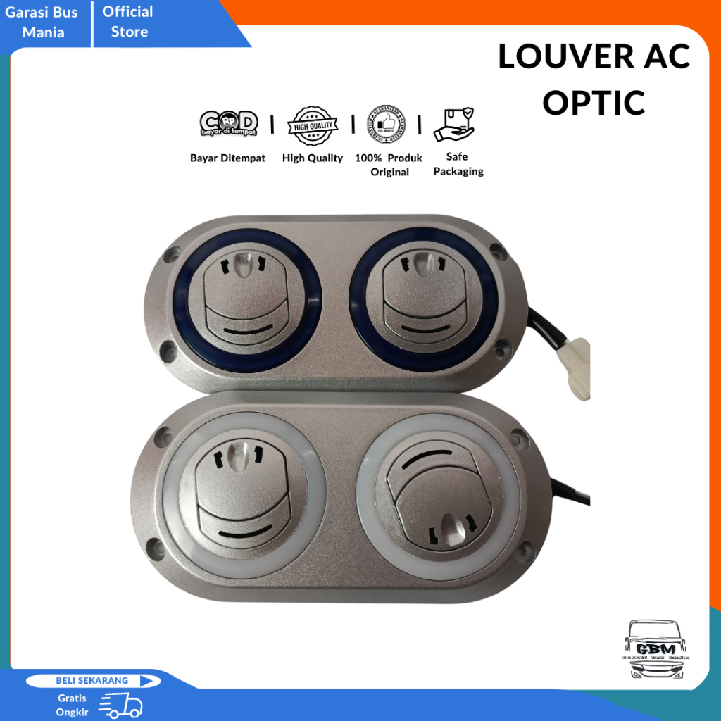 LOUVER AC OPTIC/LOUVER AC BUS ELF LED