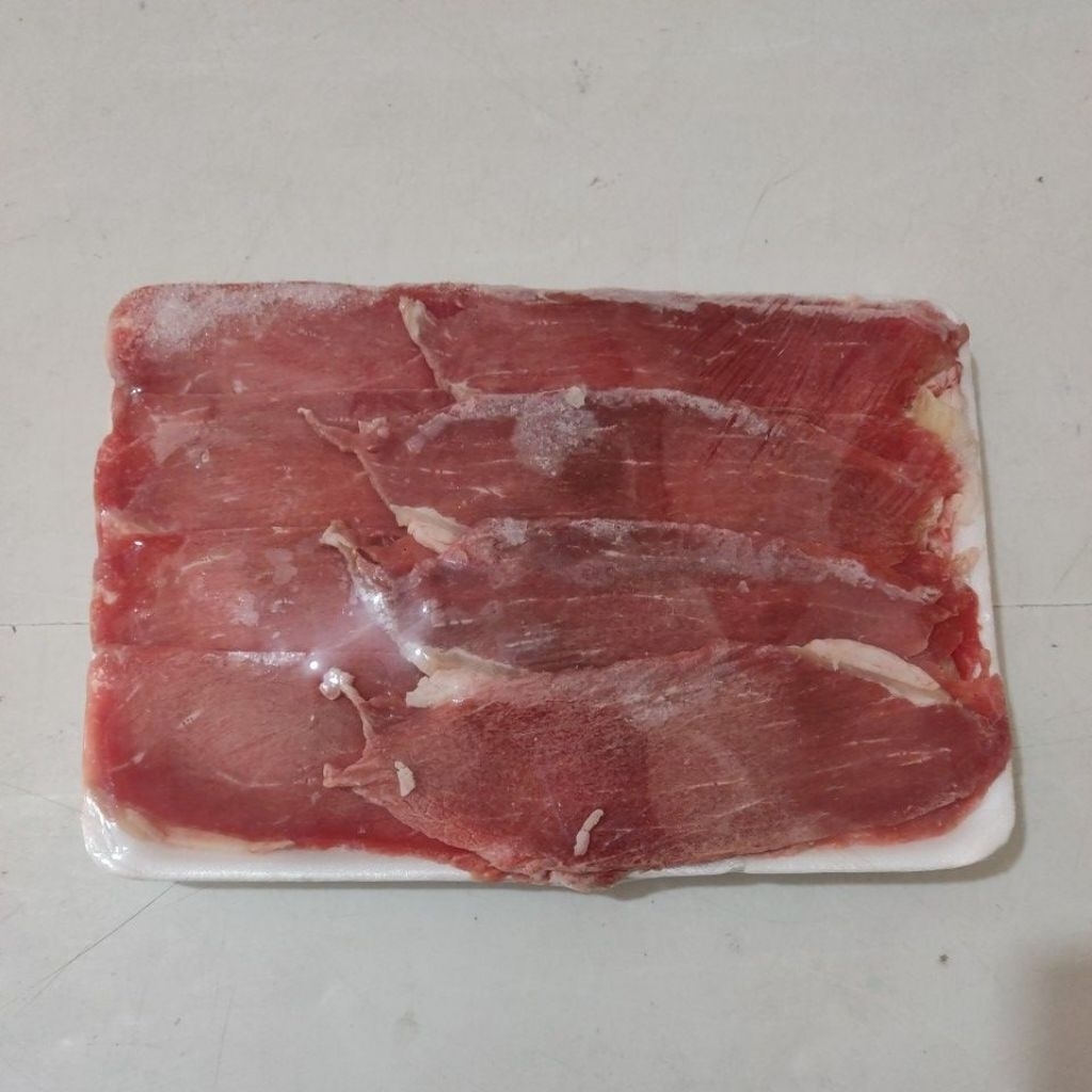 

Sirloin Daging non lemak Slice 500gr