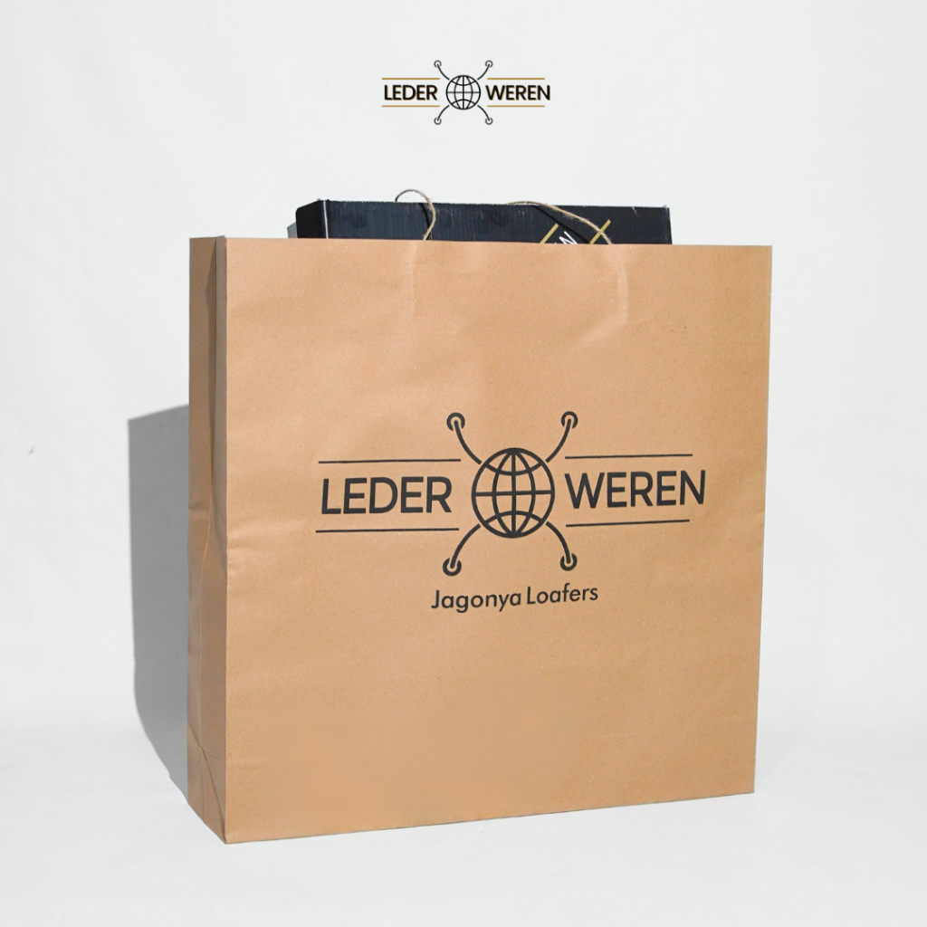 

Leder Paper Bag Tas Jingjing Kertas Premium Kapasitas 10 kg Ukuran Super Besar