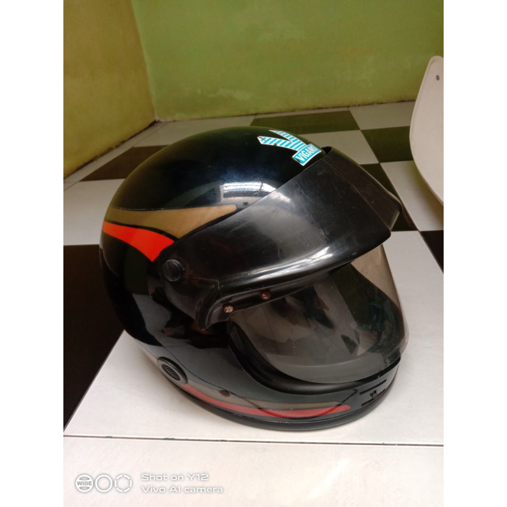 helm jadul DMI Vigano full face ori