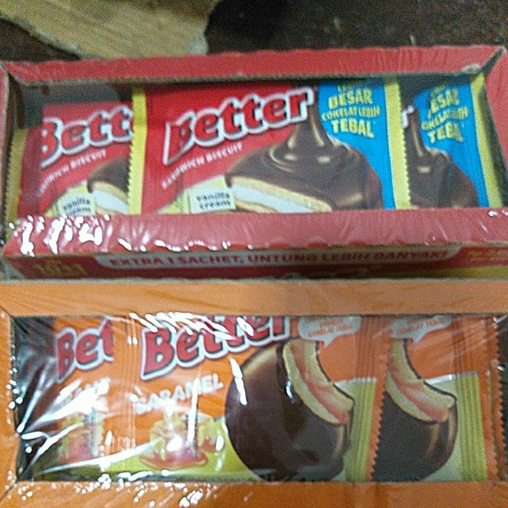 

Roma better 27gr x 10 sachet/ better karamel baru