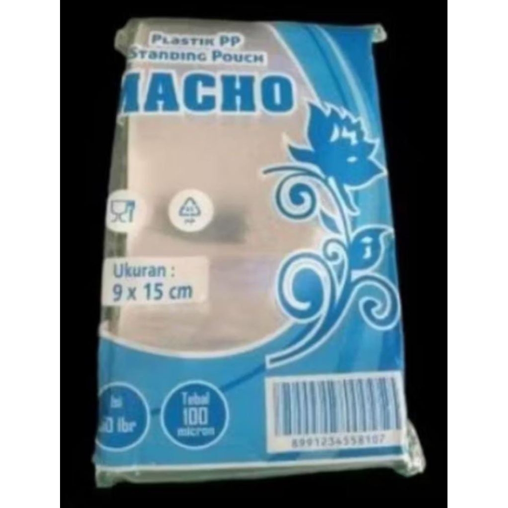 Plastik Standing Pouch Macho&BluTop. DOMINATOR SHOP