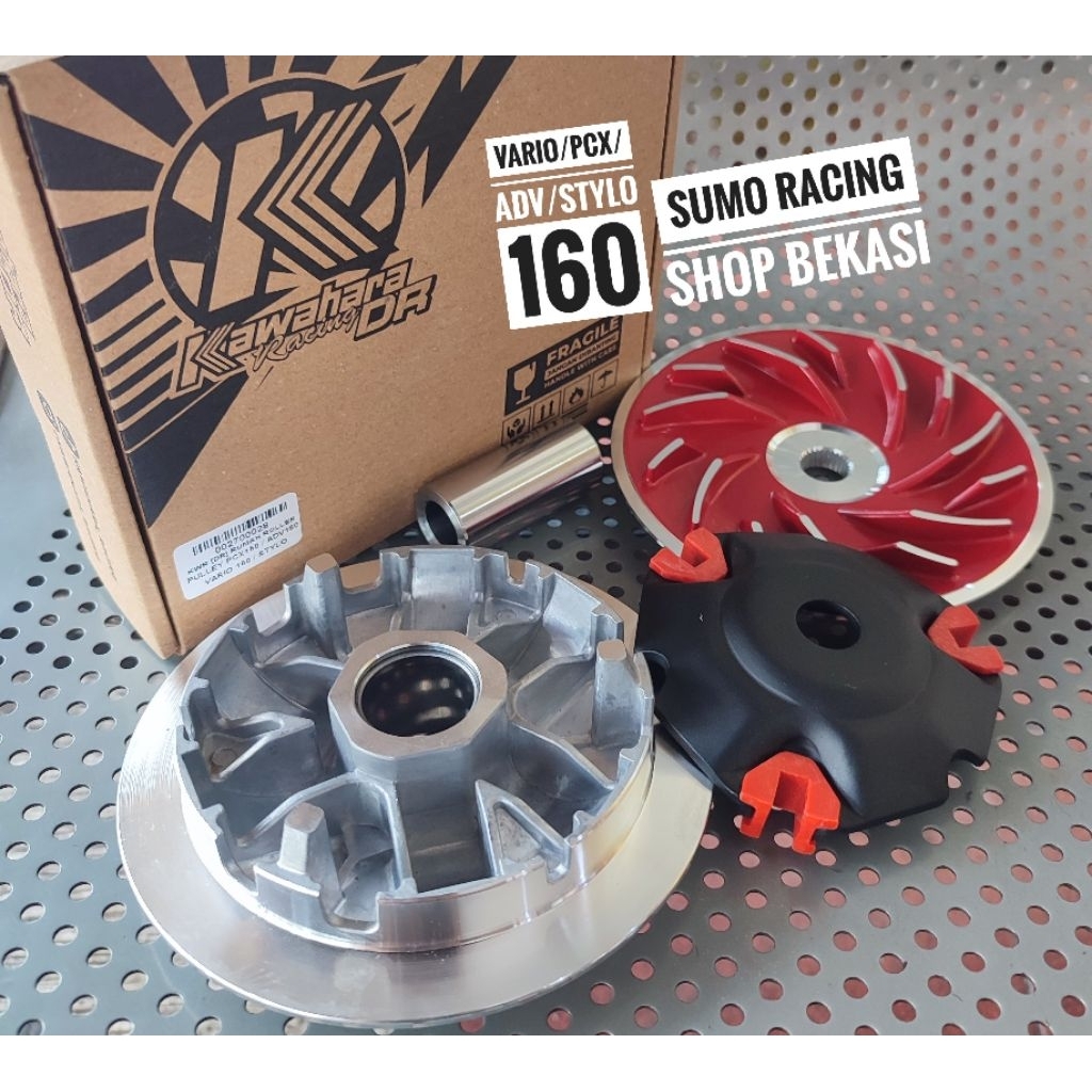 RUMAH ROLLER PULLEY PULY KAWAHARA (DR) VARIO 160 / STYLO 160/ PCX 160/ ADV 160 13.8 DERAJAT