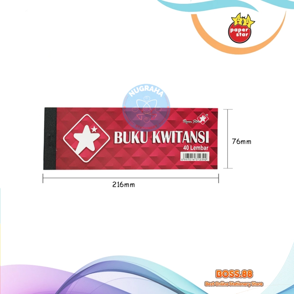 

KWITANSI PAPERSTAR KECIL (1 PCS)