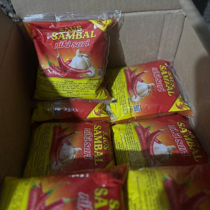 

Saus Sambal Extra Pedas Niki Sari 500gr
