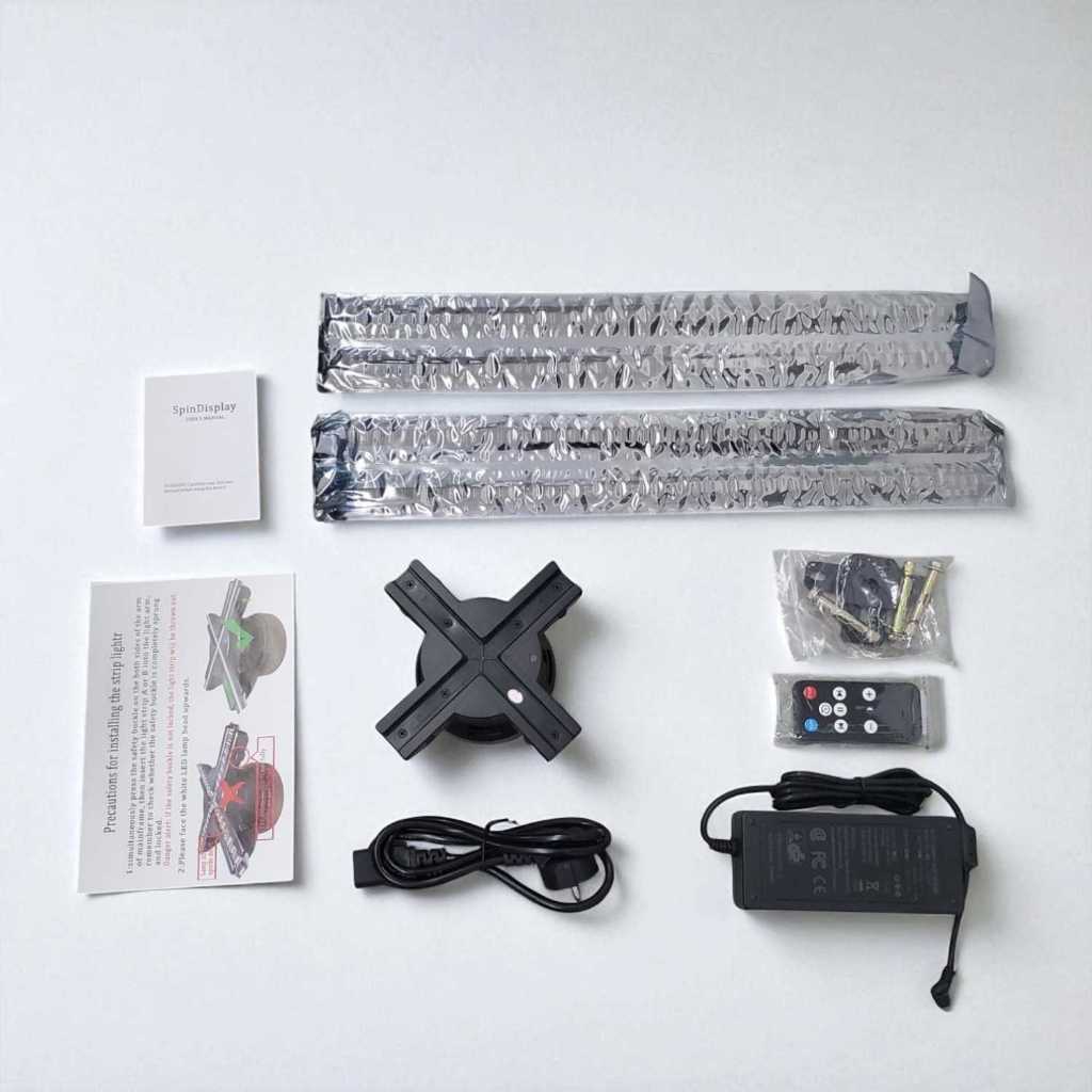 Proyektor Kipas 3D Hologram Display Fan Projector LED 1M