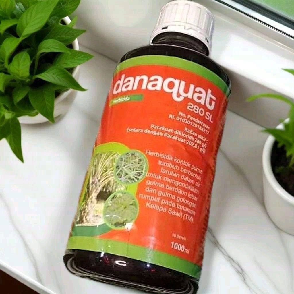 Racun rumput langsung mati DANAQUAT 280SL