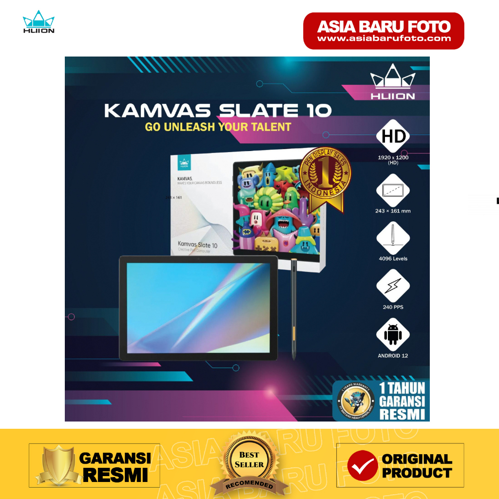 HUION KAMVAS SLATE 10 PROMO
