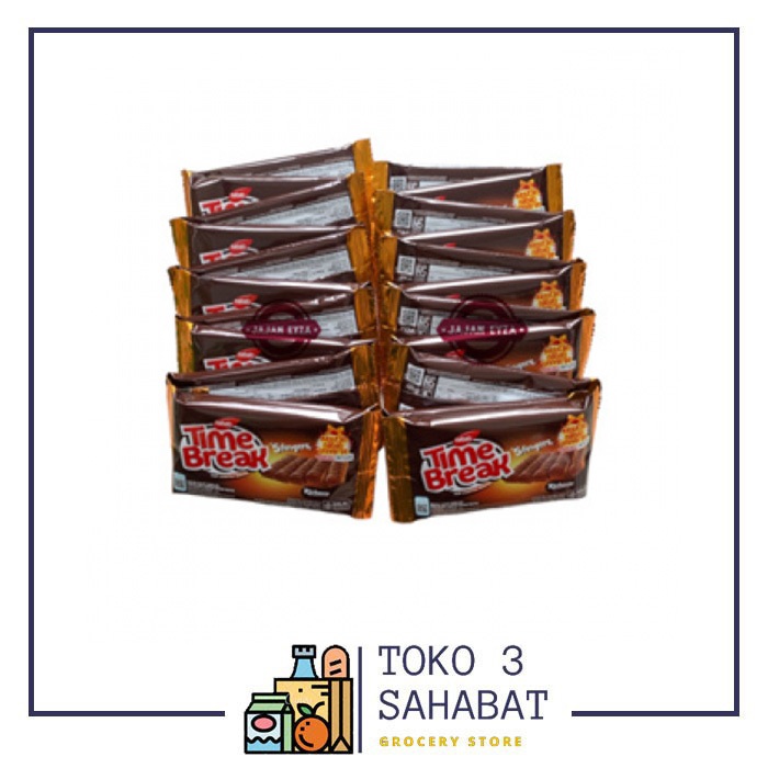 

(1 PAK) Wafer Timebreak kecil isi 20