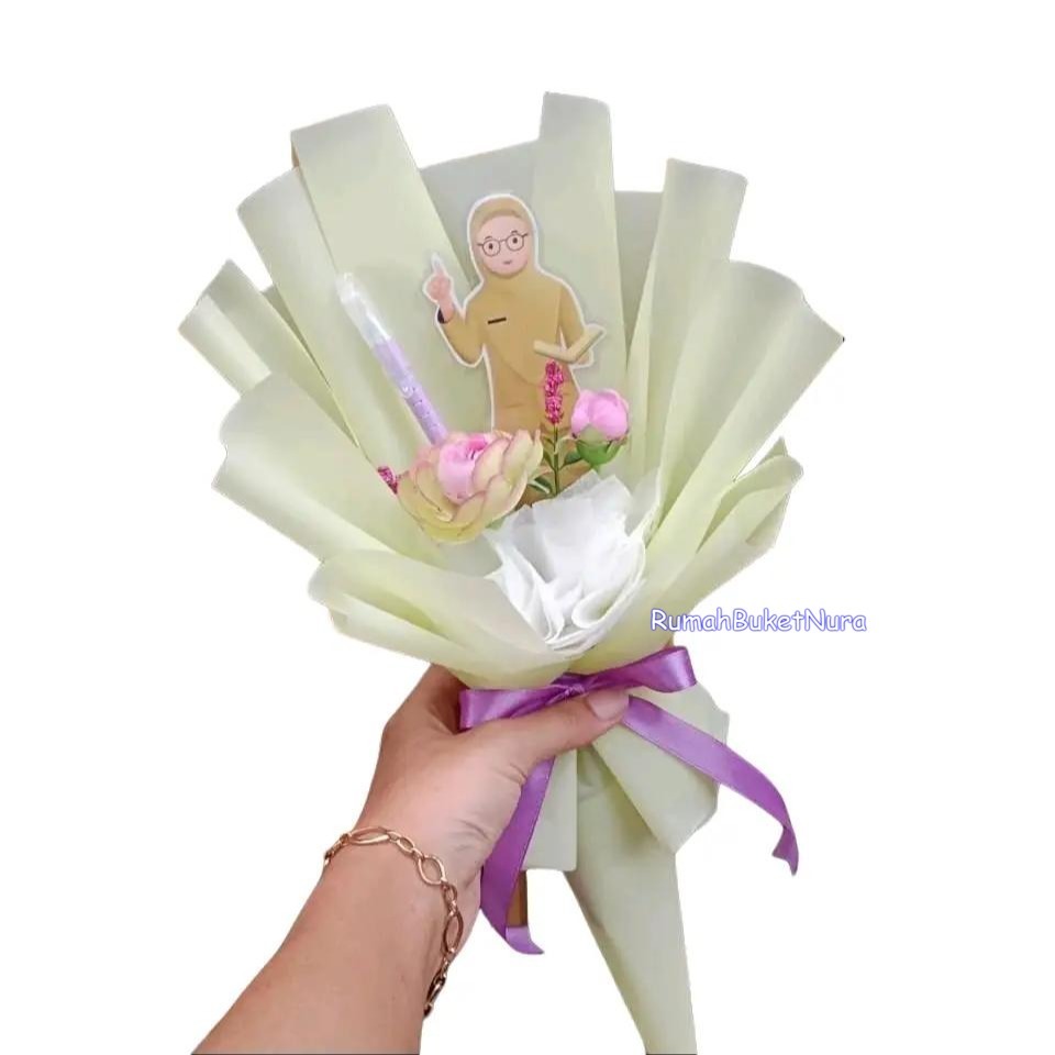 BUKET HARI GURU BUKET PULPEN HARI GURU / BOUQUET BUAT GURU CEWEK COWOK / BUKET HADIAH KADO GURU / BU
