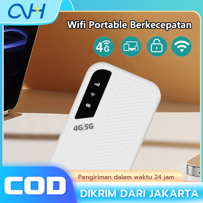 WiFi Portable USB Mifi 4G/5G Modem WiFi 4G/5G All Operator Mudah Dibawa & Kompatibel Semua Perangkat