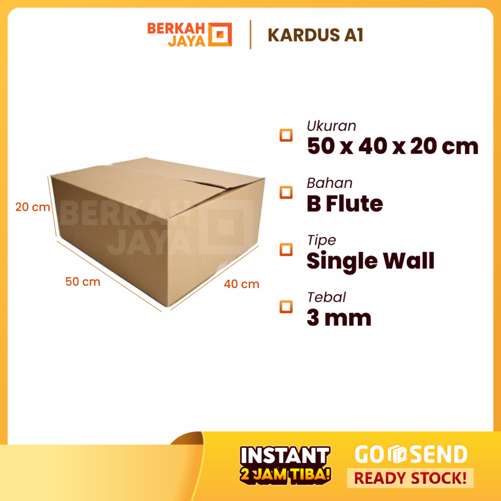 

Kardus / Box / Karton / Kotak / Dus Packing Pindahan / Kardus Packing Alat Kopi / Kardus Sembako – 50x40x20 cm (Kardus 50 x 40 x 20 cm)