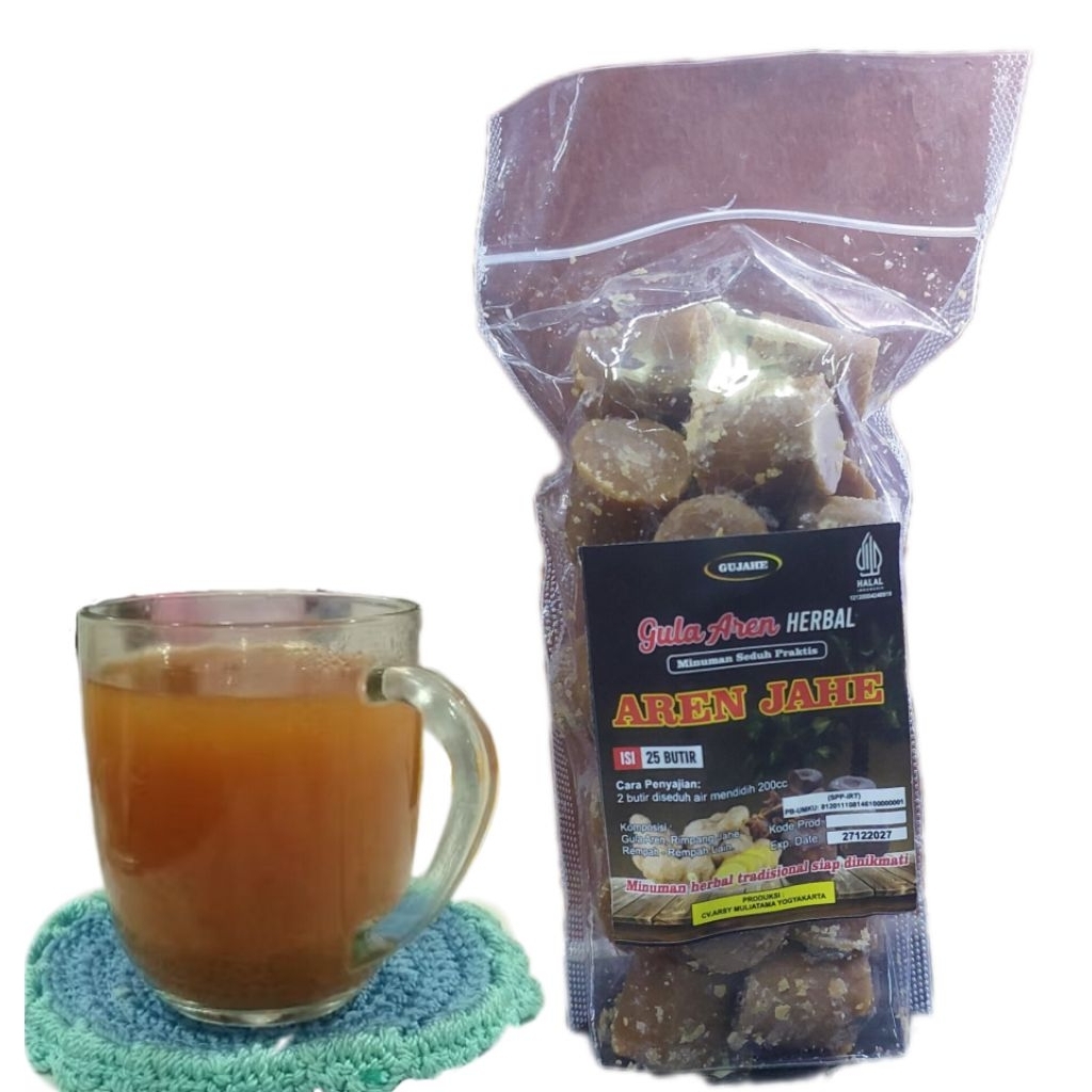 

Gula Aren Jahe Siap Seduh Minuman Herbal Khas Jogja Tradisonal 25 Keping Guje Angkringan Instan