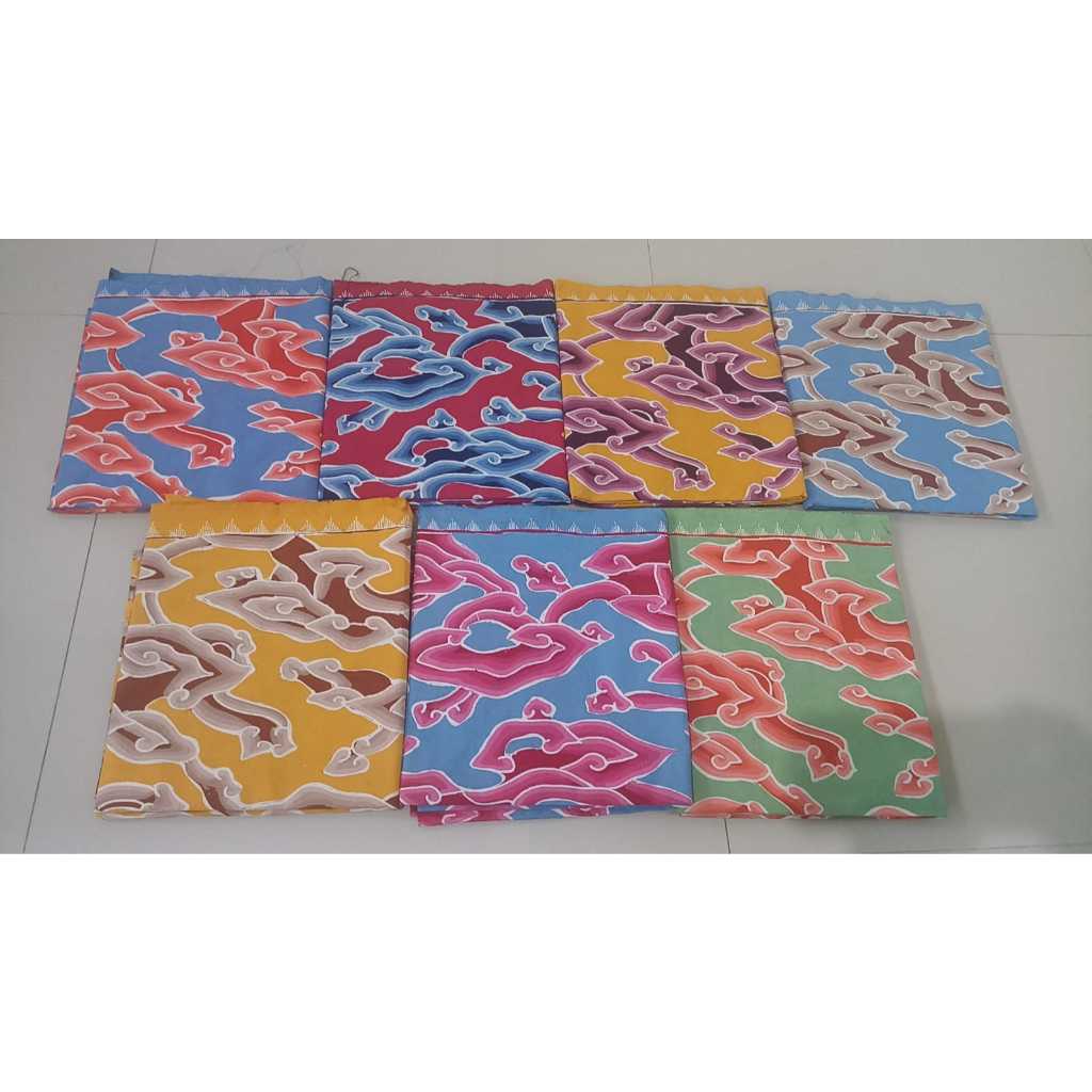 Batik Tulis Mega Mendung Dua kali Proses