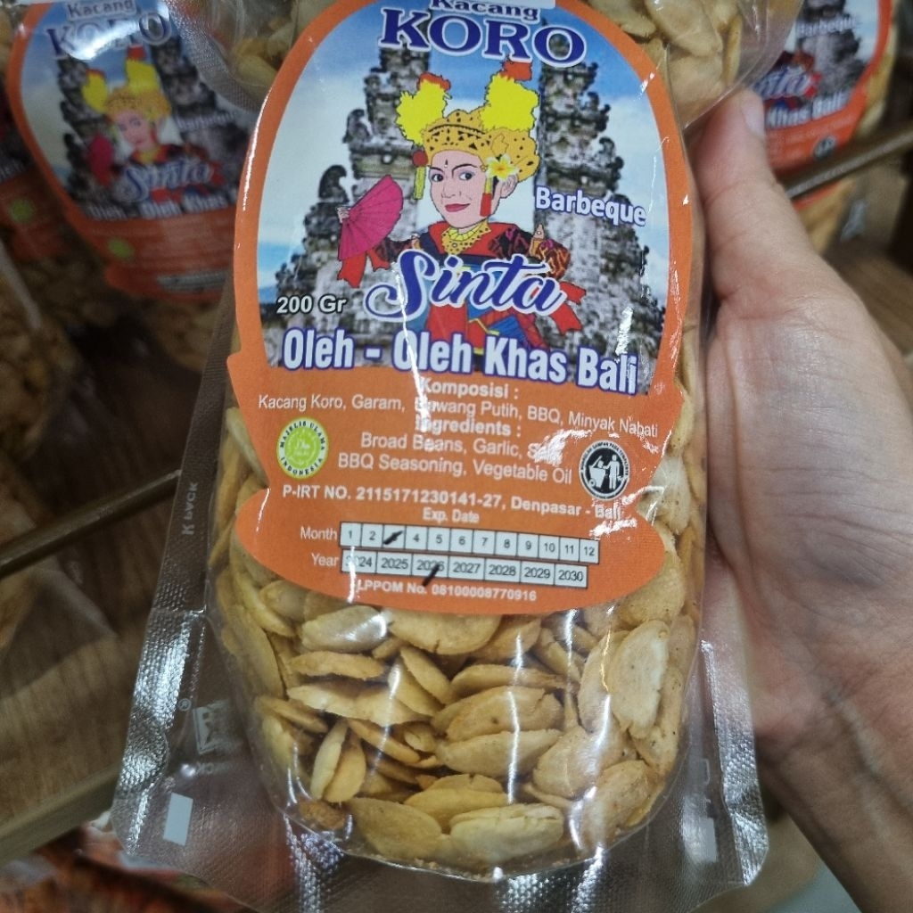 

KACANG KORO SINTA 200gr Cemilan Oleh Oleh Bali