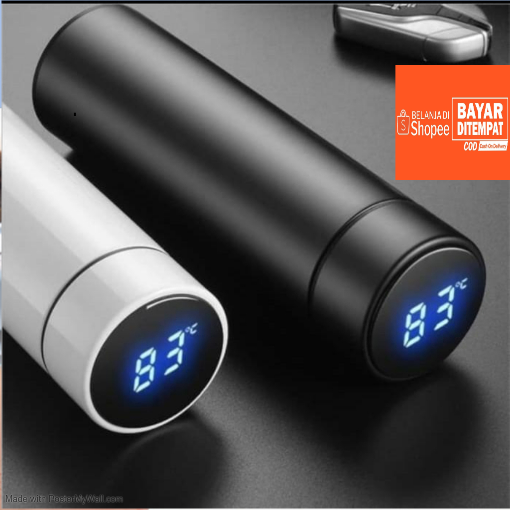 TERMOS SUHU LED UNTUK AIR PANAS | KUALITAS TERBAIK TAHAN 24 JAM