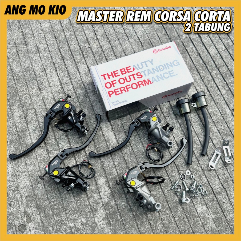 MASTER REM BREMBO RCS 19 CORSA CORTA VIETNAM HANDLE LIPAT UNIVERSAL NINJA R RR SS CRF KLX FU VIXION 