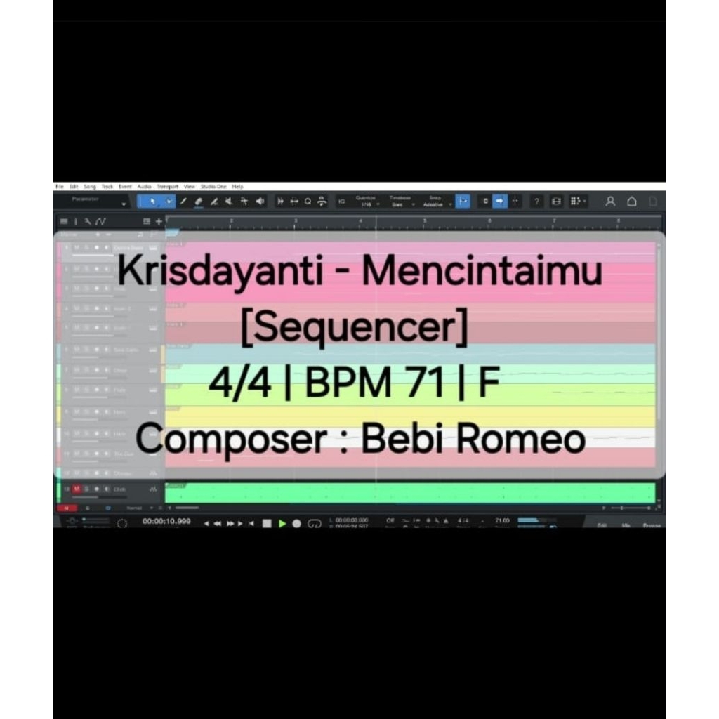 Krisdayanti - Mencintaimu (Sequencer)