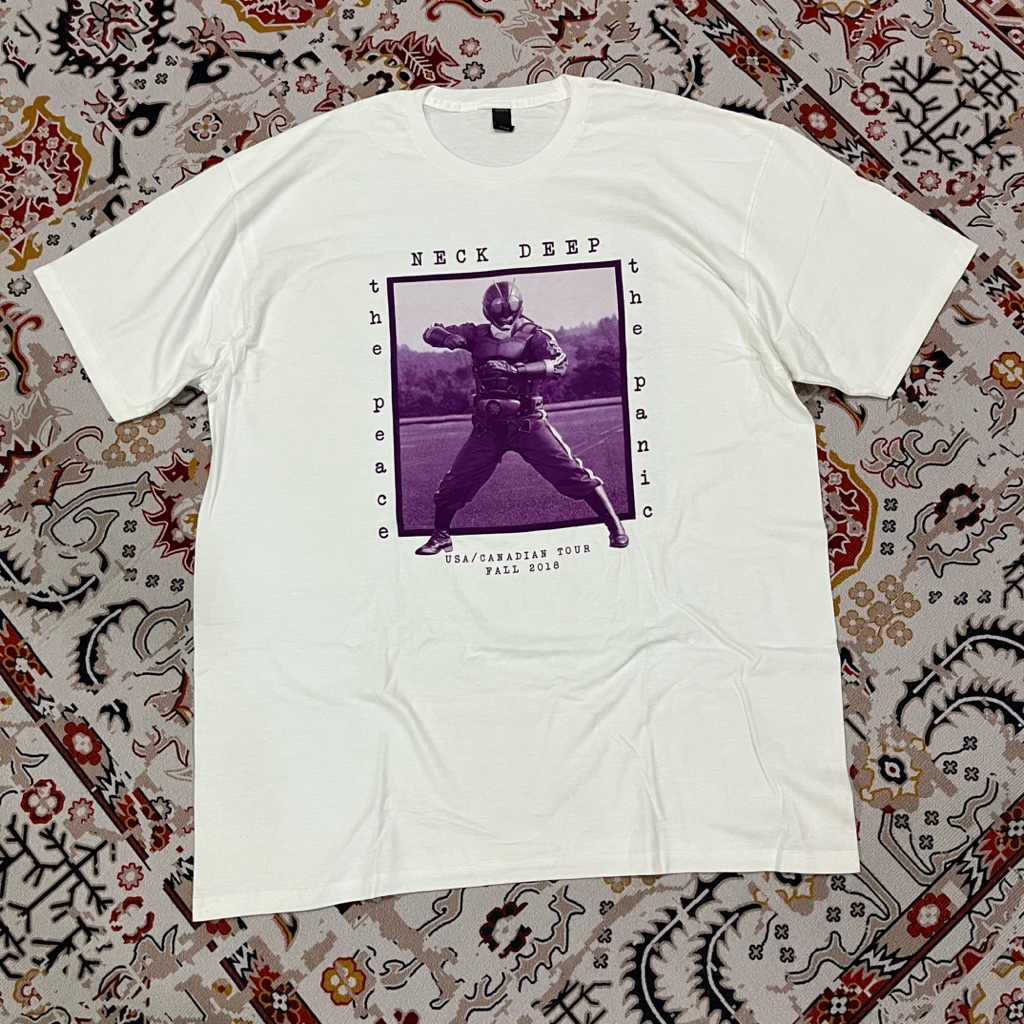 Neck Deep " Fall Tour 2018 " Tshirt Band Official