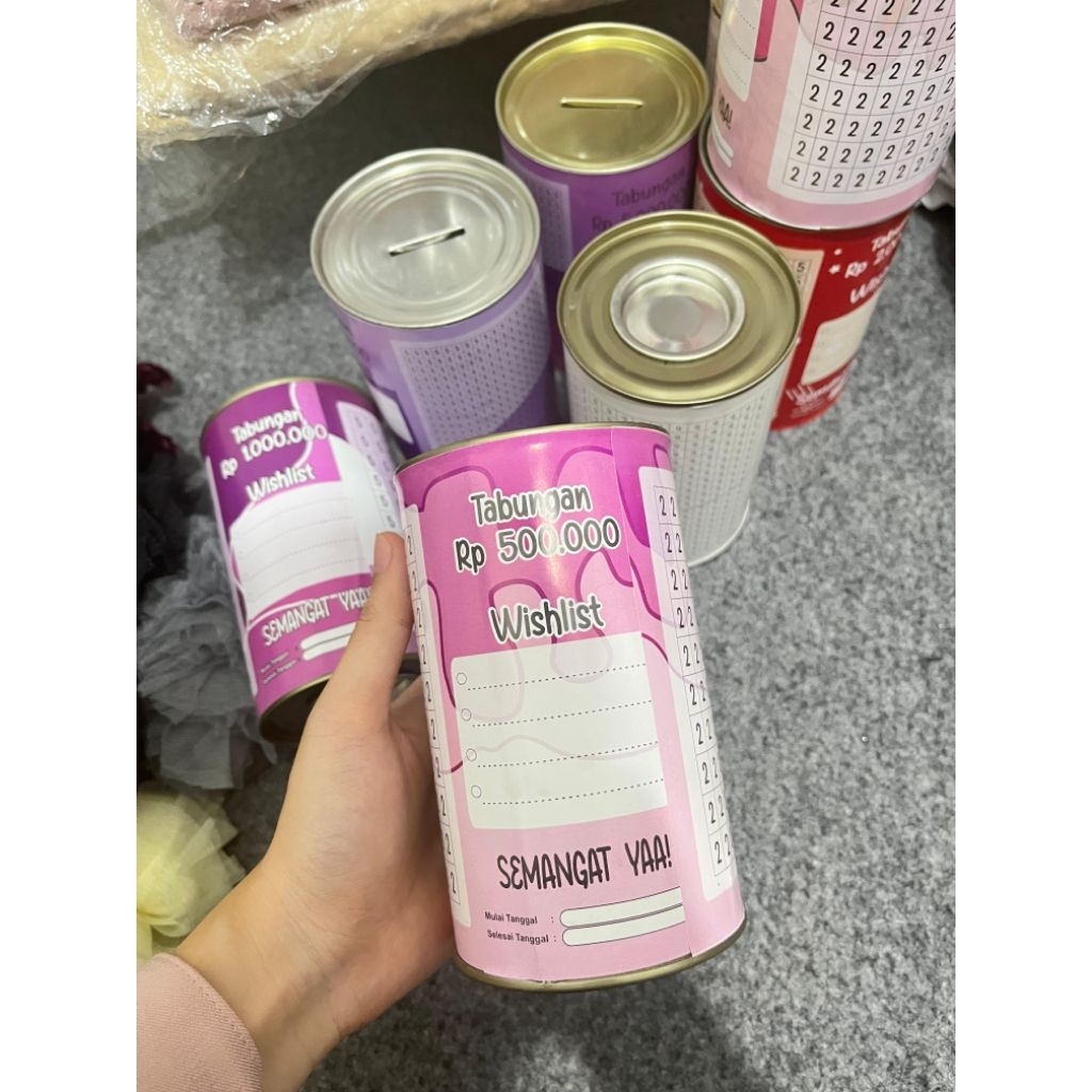 Tabungan target bisa dibuka tutup