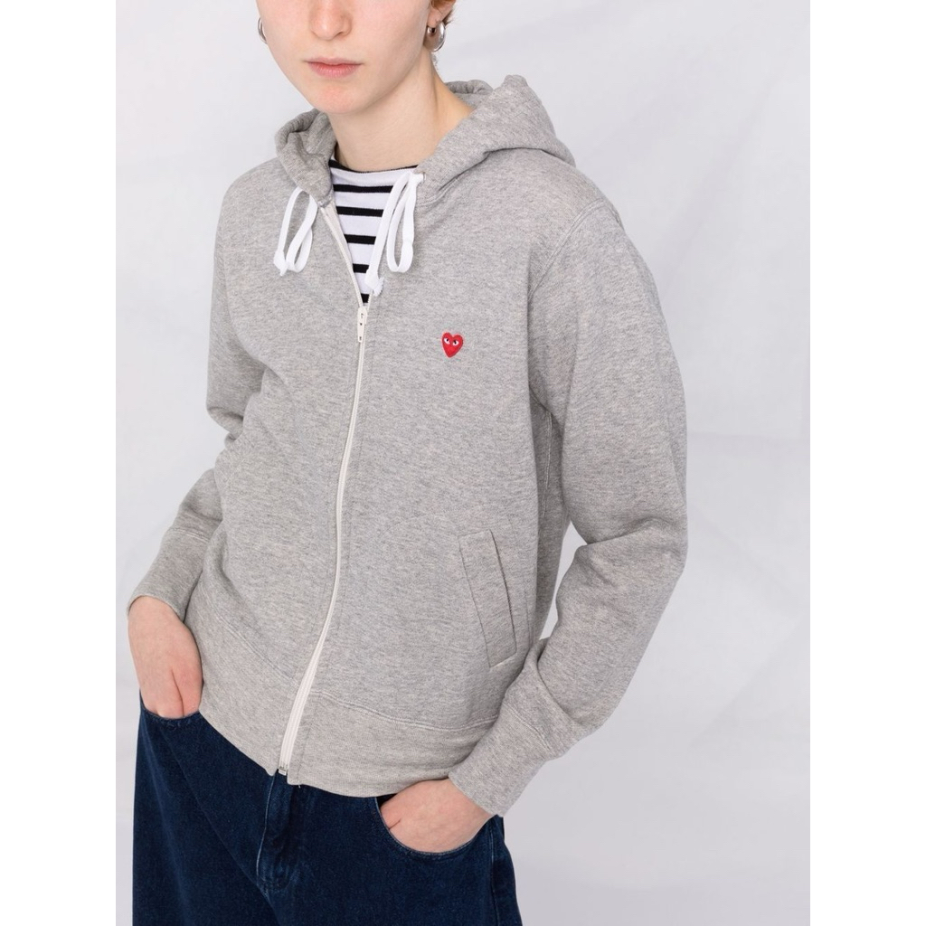 CDG PLAY HOODIE SMALL HEART ORIGINAL NETT PRICE