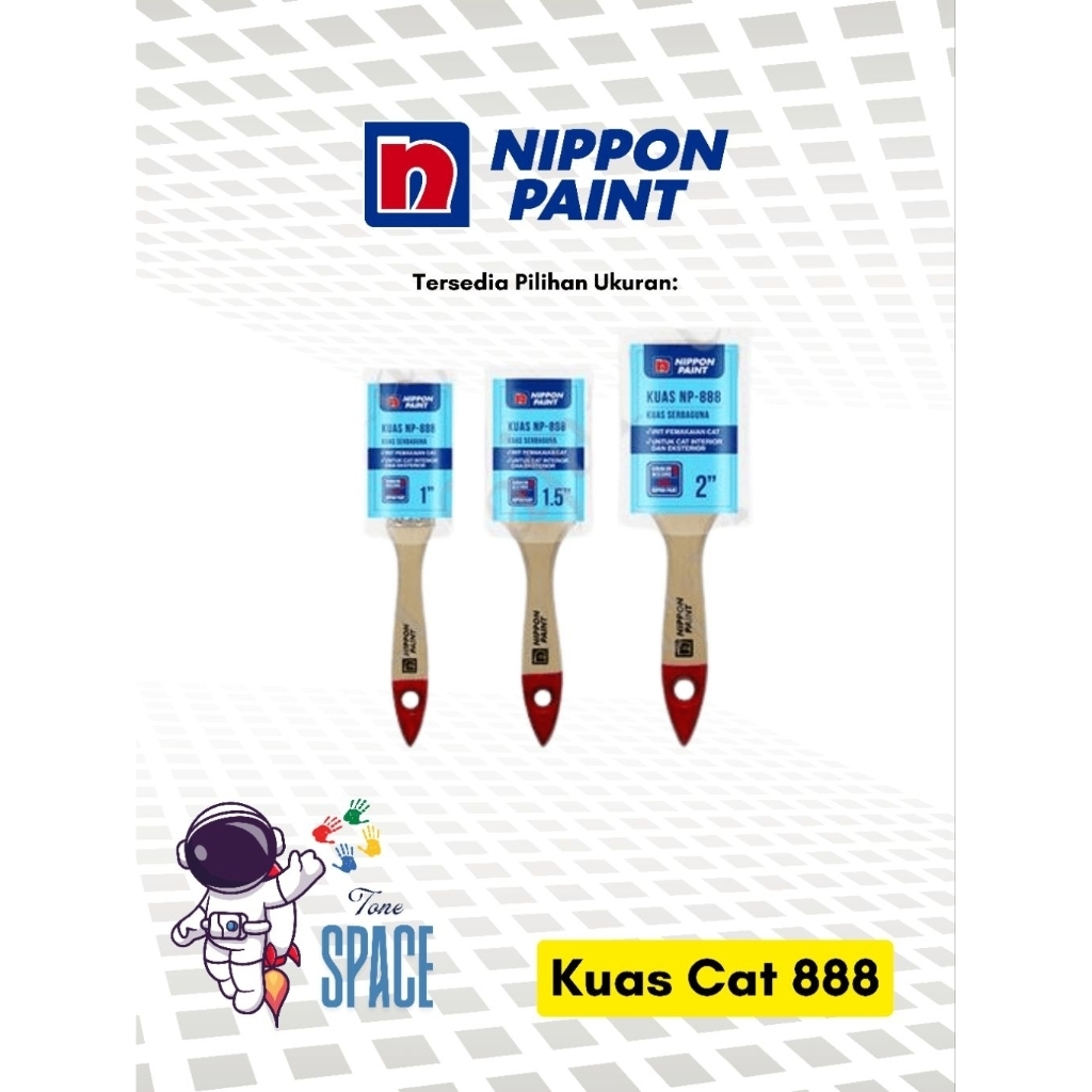 Kuas Cat Nippon Paint NP888