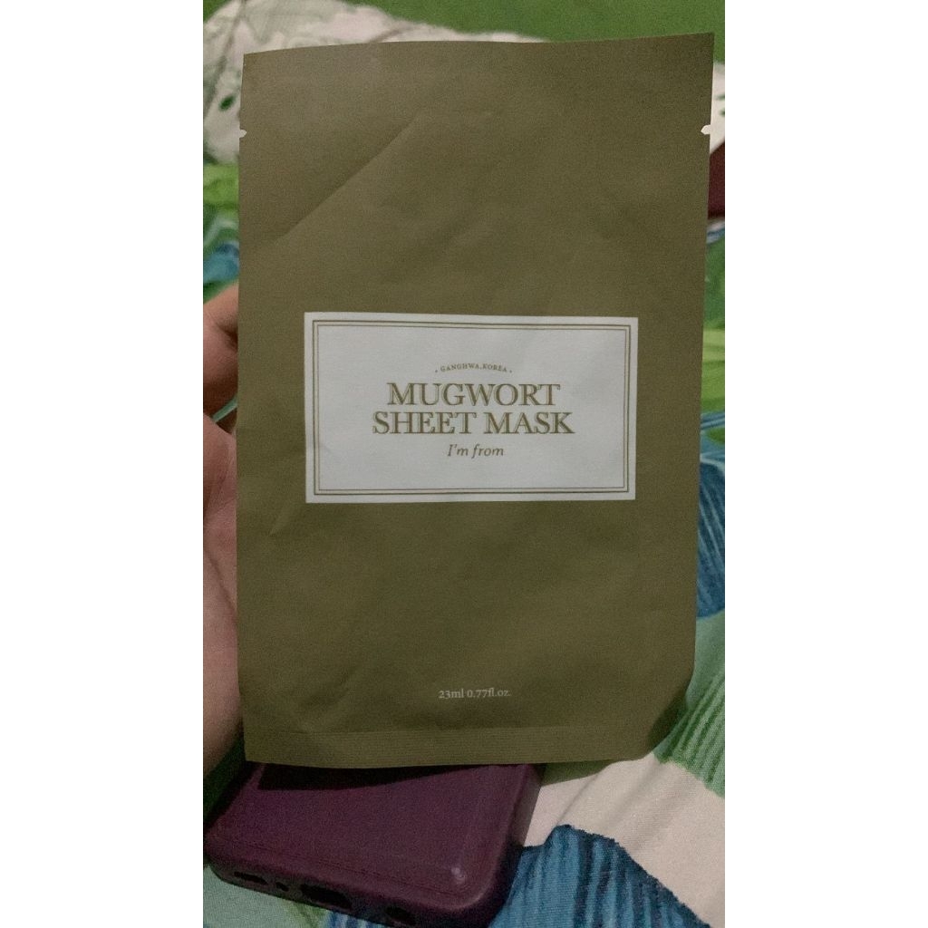 I'M FROM MUGWORT SHEET MASK