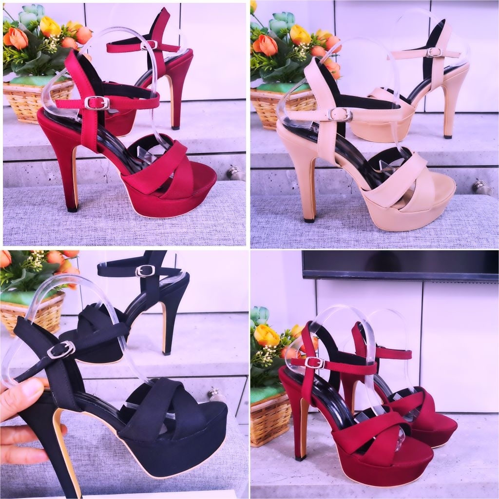 heels silang satin 13cm
