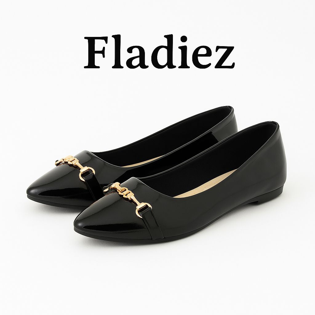 FLADIEZ.OF ~ Sepatu Flatshoes Wanita Dewasa Model DG Sepatu Wanita Kekinian Original