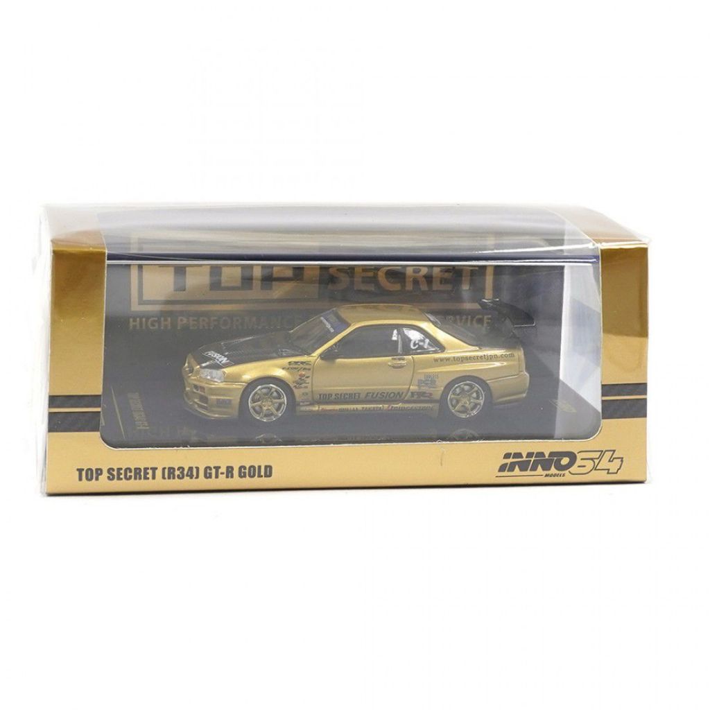 INNO 64 inno64 TOP SECRET R34 GT-R GOLD