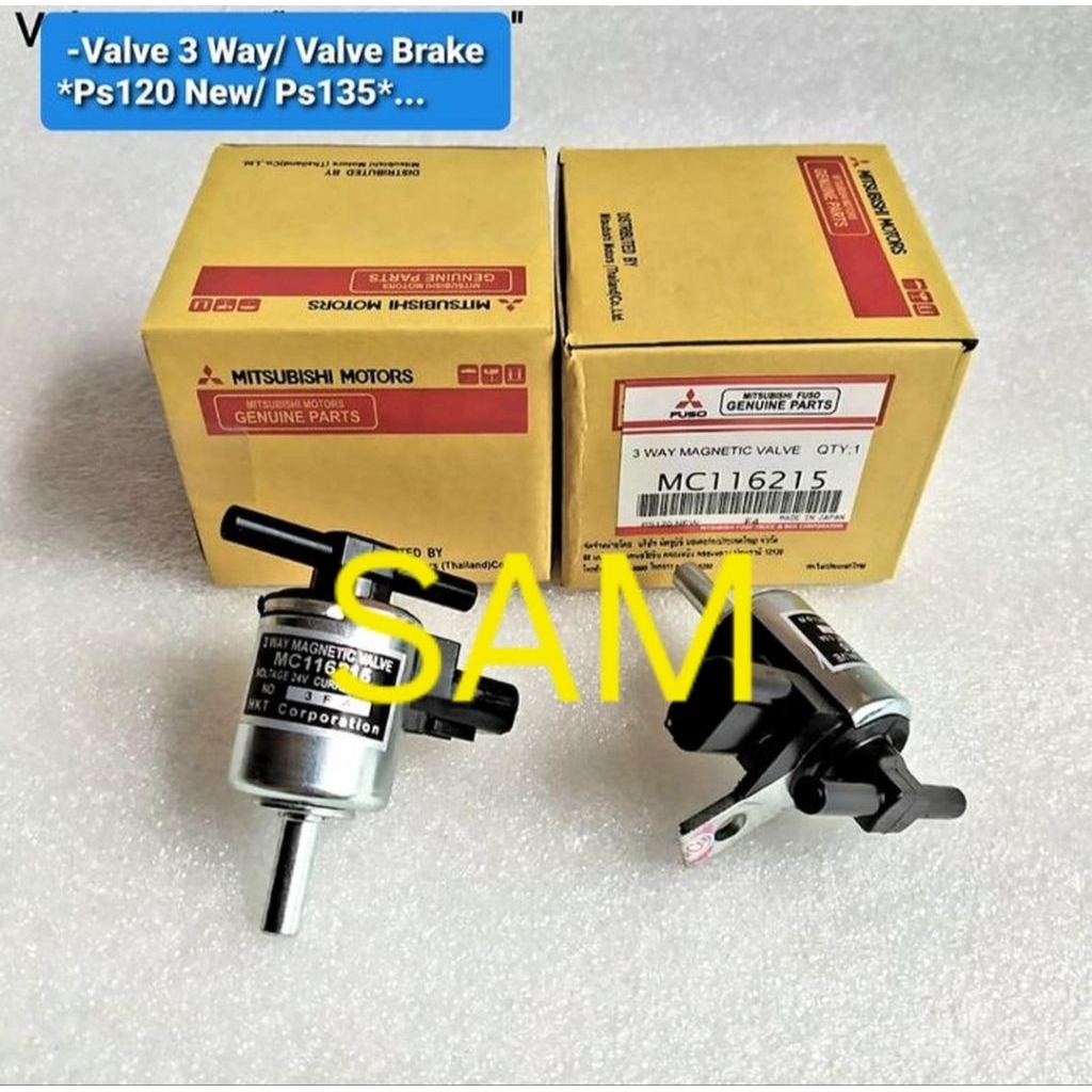 VALVE 3 WAY MAGNETIC MITSUBISHI PS120 NEW PS135 RAGASA MC116215