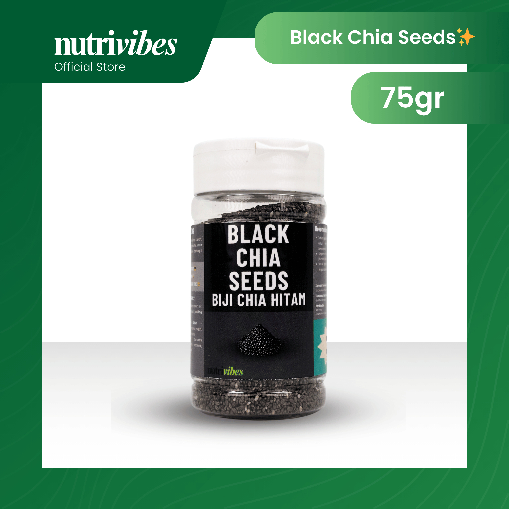 

Chia Seeds / Biji Chia 75gr - Nutrivibes