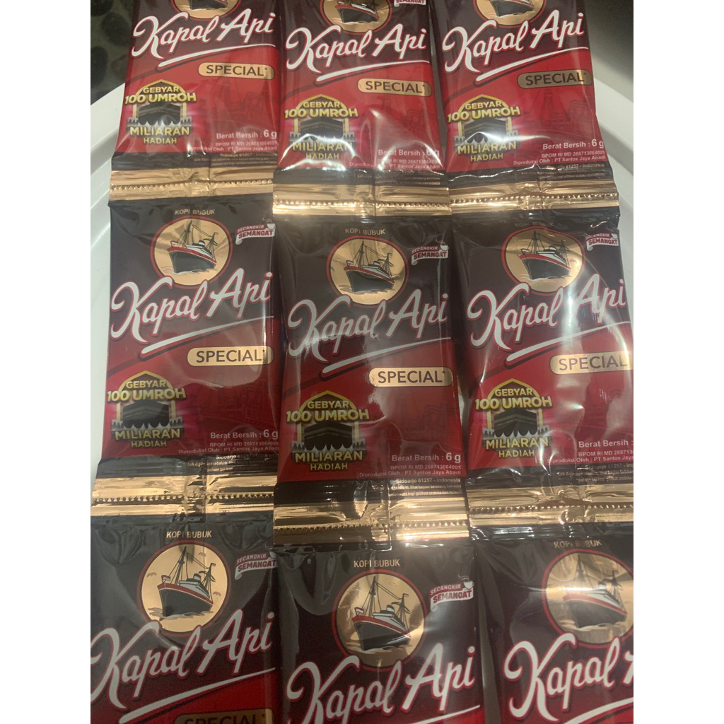 

KOPI KAPAL API MINI 6g (1renceng 10pcs) KOPI PAIT / NON GULA