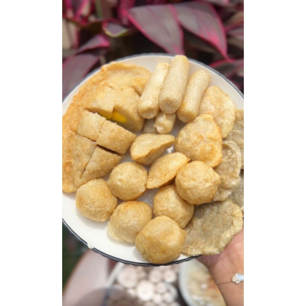 

Pempek ikan/pempek khas palembang isi 50