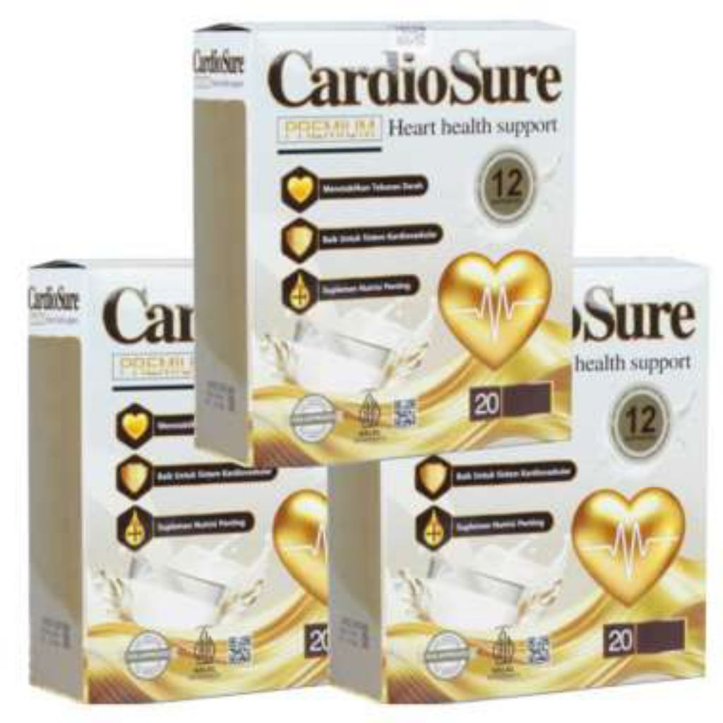 

CARDIOSURE MILK SUSU OBAT HIPERTENSI JANTUNG STRUK KOLESTROL ASAM URAT 100% ORIGINAL