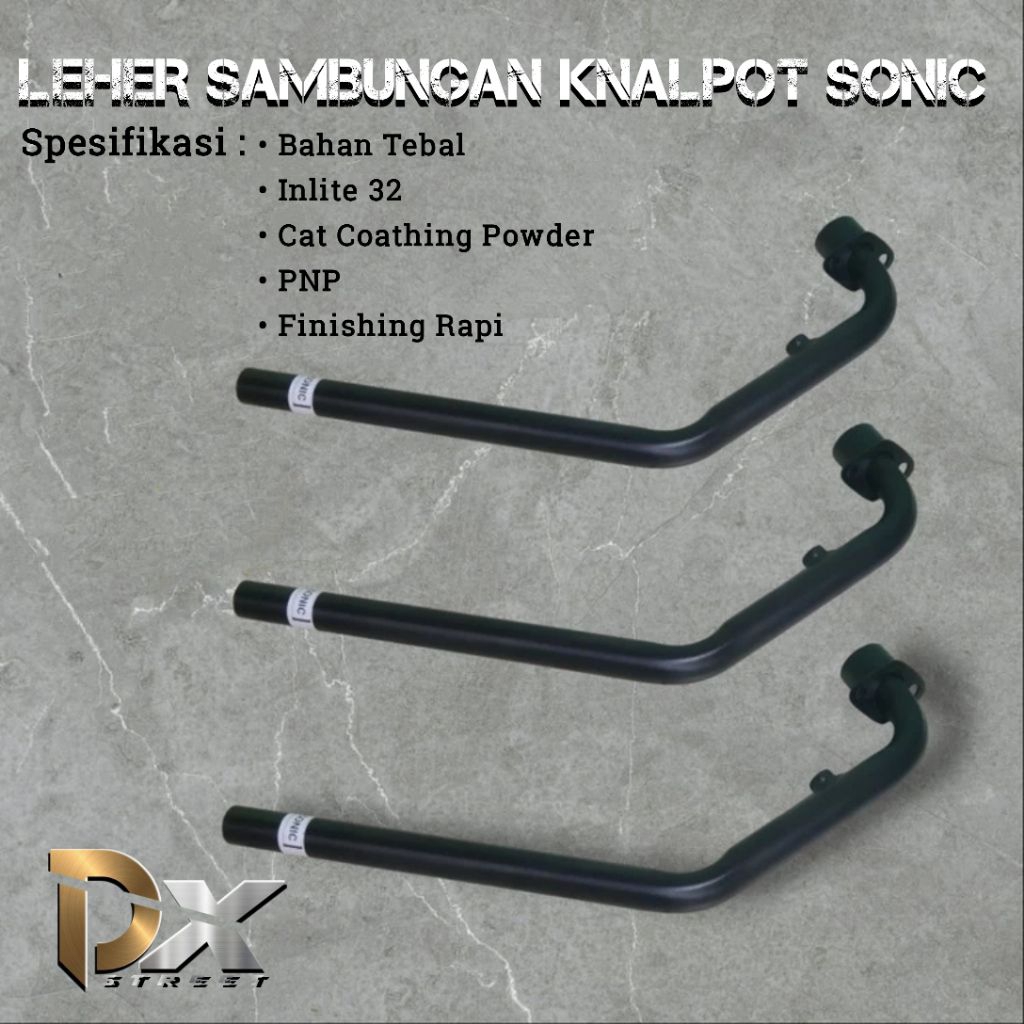 LEHER SAMBUNGAN KNALPOT STANDAR MOTOR SONIC 150 SUPRA GTR