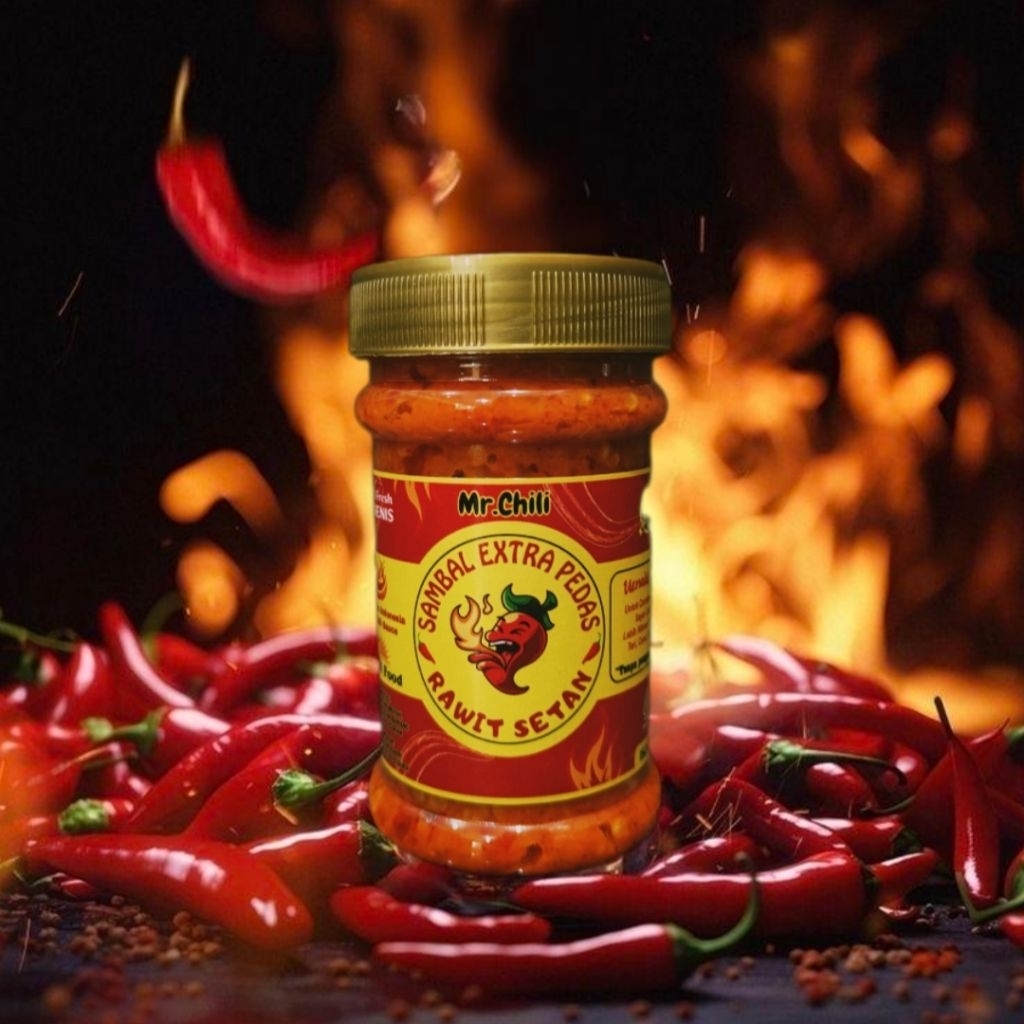

SAMBEL BAWANG CABE RAWIT SETAN MR.CHILI 150ML